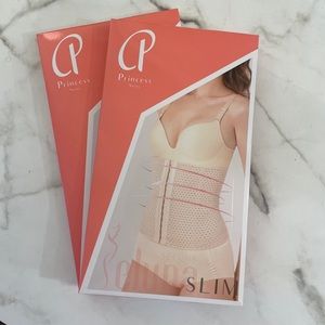 NWT Seluna Princess Slim waist trainer corset for diet nude